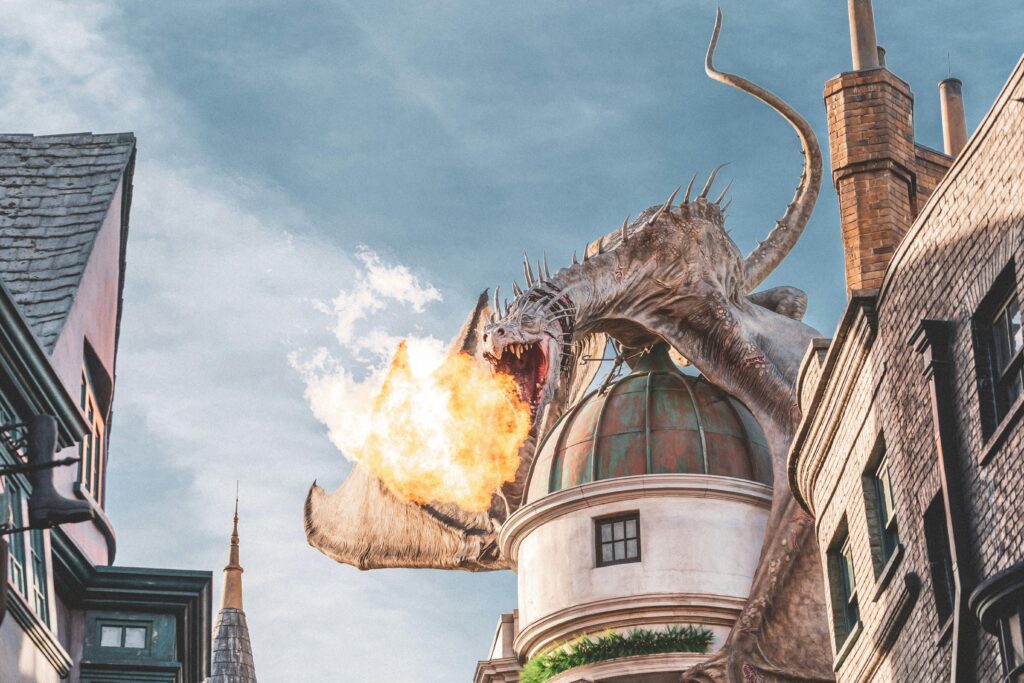 FOTO MISTICA DE UM DRAGAO